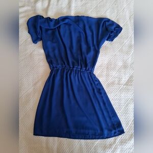 Three Eighty Two, Elegant Blue Women's Top.